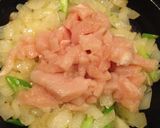 鶏肉坦々うどん作り方3写真
