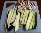 豚バラで野菜巻きレンジ蒸し作り方2写真