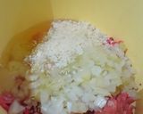 冷凍卵で・黄身がとろけるハンバーグ作り方3写真