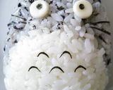 ＊*トトロ＆まっくろくろすけ*＊キャラ弁作り方6写真