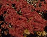 ☆小松菜と豚挽き肉としめじのクリーム煮☆作り方3写真