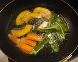 素揚げ野菜たっぷり♪秋鮭の海苔フライ丼♡作り方1写真