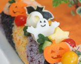 ハロウイン　ロール寿司作り方3写真