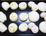 HB小さめのお惣菜パンでランチ！５種×３作り方23写真