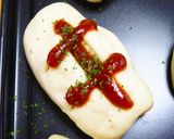 HB小さめのお惣菜パンでランチ！５種×３作り方25写真