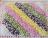 レインボーロール寿司作り方6写真