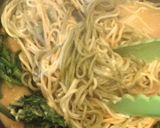 ほうれん草とインゲンのわさびマヨパスタ作り方5写真