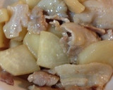 簡単お手軽！すき焼き風味甘トロ大根煮込み作り方12写真