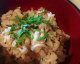 手抜き簡単 ツナと塩昆布の炊き込みご飯作り方5写真