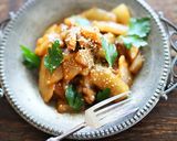 簡単◎秋の味覚の鶏とフルーツシナモン作り方5写真