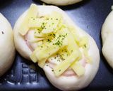 HB小さめのお惣菜パンでランチ！５種×３作り方27写真