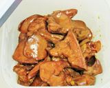 一人暮らしの鳥のモツ煮作り方8写真