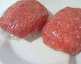 冷凍卵で・黄身がとろけるハンバーグ作り方5写真