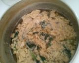 簡単 一品 豆腐 小松菜 卵で 和風煮作り方3写真