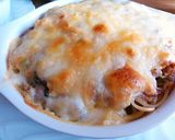 親子丼の具のリメイクパスタグラタン☆作り方5写真