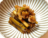 鶏肉と一緒に★柚子胡椒できんぴらごぼう作り方7写真