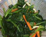 胡麻油と塩だけ…ほうれん草の和えもの作り方2写真