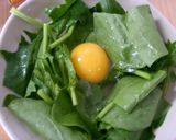 チン♪で簡単♡塩昆布のポパイエッグ作り方1写真