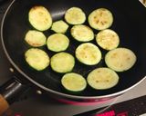 簡単♡ズッキーニのチーズ焼き(^o^)作り方2写真