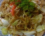 キャベツいっぱいの焼きそば作り方6写真
