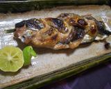 ✿秋刀魚の三つ編み焼き作り方11写真
