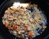 旨味がヤバい！舞茸とアンチョビのリゾット作り方2写真