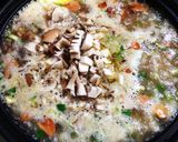 旨味がヤバい！舞茸とアンチョビのリゾット作り方5写真