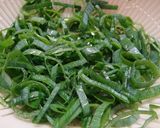 焼茄子の青葱味噌和え作り方1写真