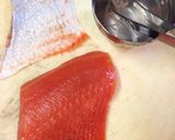 秋鮭とズッキーニのポテトクリームグラタン作り方1写真