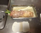 鶏モモ肉アスパラ巻き☆塩味作り方3写真