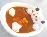 くまのカレー風呂作り方5写真
