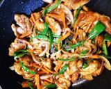 ウスターソースde胸肉炒め作り方7写真