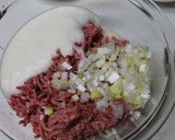 簡単❀長芋入り和風ハンバーグのおろし煮❀作り方1写真
