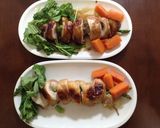 鶏モモ肉アスパラ巻き☆塩味作り方6写真