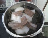豚バラ肉の洋風おでん(スープおでん)作り方1写真