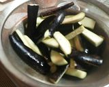なすと油揚げの煮物作り方1写真