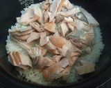 秋鮭の炊き込みご飯作り方3写真
