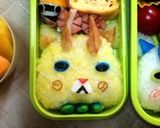 妖怪ウォッチ弁当 コマさん、こまじろう作り方4写真