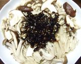 きのこの酒蒸し◆胡麻昆布佃煮◆和え♪作り方3写真