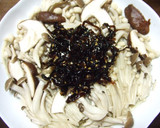 きのこの酒蒸し◆胡麻昆布佃煮◆和え♪作り方3写真