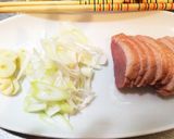 絶品！本格！バルサミコ風味の鴨パスタ♡作り方1写真