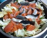 生秋鮭で　野菜たっぷり味噌胡麻焼き作り方6写真