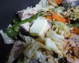 生秋鮭で　野菜たっぷり味噌胡麻焼き作り方9写真