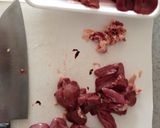 鶏レバー☆甘辛煮作り方1写真