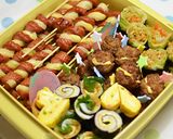 らせんソーセージのフライドポテト巻き作り方8写真