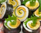らせんソーセージのフライドポテト巻き作り方10写真