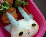 キャラ弁♬妖怪ウォッチ　∮コマさん∮作り方6写真