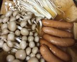 簡単♪寄せ鍋☆あっさり鶏ガラ醤油だし作り方3写真
