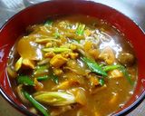 ルーと麺つゆで簡単うま♪カレー南蛮作り方6写真