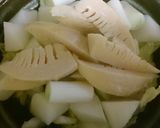 ♪根菜と肉団子の煮込み鍋作り方12写真
